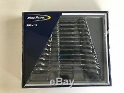 NEW Blue-Point 12-pc 7mm 15°Offset Ratcheting Box/Open End Wrench Set BOERM712