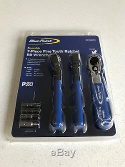 NEW Blue-Point 7-pc Fine Tooth Ratchet Bit Miniature Wrench Set BTWSMPK