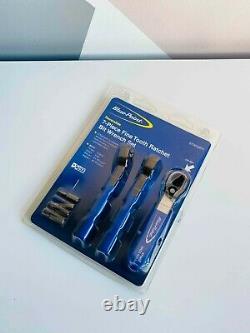NEW Blue-Point 7-pc Fine Tooth Ratchet Bit Miniature Wrench Set BTWSMPK
