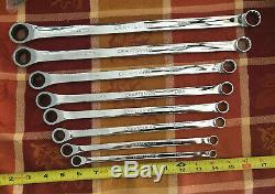 NEW Craftsman Metric XL Ratcheting Wrench Set 8 Piece Double Box 8-19mm