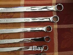 NEW Craftsman Metric XL Ratcheting Wrench Set 8 Piece Double Box 8-19mm