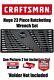New Craftsman Ratcheting Full Polished 12 Pt Sae & Metric Combination Wrench Set