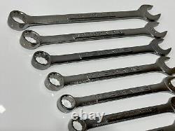 NEW Craftsman USA VA 14pc SAE Combination Wrench Set 1/4 to 1 12 Point