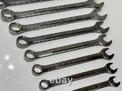 NEW Craftsman USA VA 14pc SAE Combination Wrench Set 1/4 to 1 12 Point
