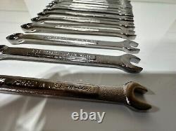 NEW Craftsman USA VA 14pc SAE Combination Wrench Set 1/4 to 1 12 Point