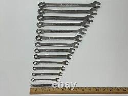 NEW Craftsman USA VA 14pc SAE Combination Wrench Set 1/4 to 1 12 Point