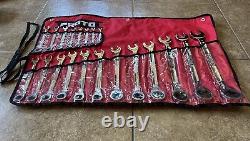 NEW PROTO U. S. A. Made 6mm-32 METRIC REVERSE RATCHETING WRENCH SET JSCVM-20SA