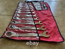 NEW PROTO U. S. A. Made 6mm-32 METRIC REVERSE RATCHETING WRENCH SET JSCVM-20SA