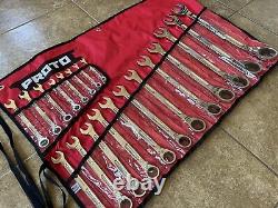 NEW PROTO U. S. A. Made 6mm-32 METRIC REVERSE RATCHETING WRENCH SET JSCVM-20SA