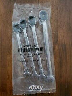 NEW & SEALED Snap On SOXRRM710 + SOXRRM704 6 19mm FDP Ratcheting Wrenches