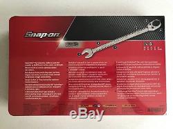 NEW Snap On 10pc Metric Reversible Ratcheting Combination Wrench Set SOXRRM710