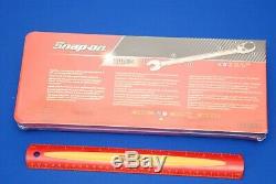 NEW Snap-On 7 Piece 12-Point SAE Reversible Ratcheting Wrench Set SOXRR707