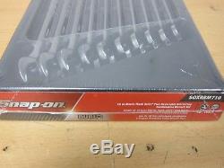 NEW Snap On SOXRRM710 10pc Metric Reversible Ratcheting Comb. Wrench Set
