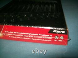 NEW Snap-on 10 thru 19 12-point box open Ratchet Combo Wrench Set OXRM710