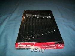 NEW Snap-on 10 thru 19 mm 12-pt FLANK drive PLUS Ratchet Wrench Set SOXRRM710