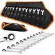 Neo Tools 12-piece Ratcheting Combination Wrench Set 72 Teeth Cr-v Metric 8-19mm