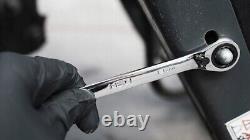 Neo Tools 12-Piece Ratcheting Combination Wrench Set 72 Teeth Cr-V Metric 8-19mm