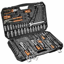 Neo Tools 1/2 1/4 3/8 Drive Socket Wrench Set CrV Steel 233pcs