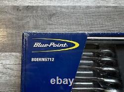 New Blue Point Tools 12pc Metric Short Ratcheting Wrench Set BOERS712