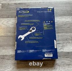 New Blue Point Tools 12pc Metric Short Ratcheting Wrench Set BOERS712
