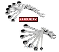 New Craftsman 144 Position Ratcheting Wrench SAE or Metric choose 1 set or both