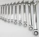 New! Gearwrench 10 Pc Full Polished Ratchet Wrench Set Sae Inch