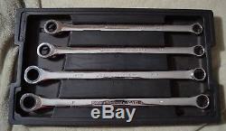 New GearWrench Jumbo/XL/Large SAE Double Box Ratcheting Wrench Set Ratchet