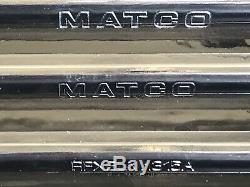 New! Matco Tools 5pc METRIC Extra Long Double Flex Ratcheting Wrench SRFBXLM52TA
