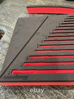 New Snap On- FMWr12BR foam Tray NO TOOLS For 3/8-1-1/4 4 Way Wrench Set