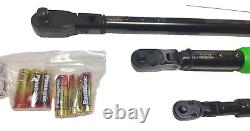 New Snap-onT 3-pc 1/4 3/8 1/2 Drive Flex-Head TechAngle Torque Wrench Set