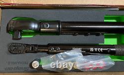 New Snap-onT 3-pc 1/4 3/8 1/2 Drive Flex-Head TechAngle Torque Wrench Set