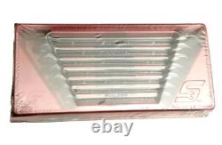New Snap-onT 7pc SAE 0° Non-Reversing Ratcheting Combo Wrench Set SOXR707A