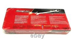 New Snap-onT 7pc SAE 0° Non-Reversing Ratcheting Combo Wrench Set SOXR707A