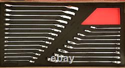 New Snap-onT SOXRRSET1BRA 23-pc Metric SAE Ratchet Wrench Set in Foam Sealed