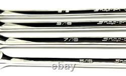 New Snap-onT XFR704 4-piece SAE 12-pt Double Flex Ratcheting Box Wrench Set