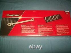 New Snap-on 1 thru 1 5/16 12-point Flank drive Plus Wrench Set SOEX02FMBR