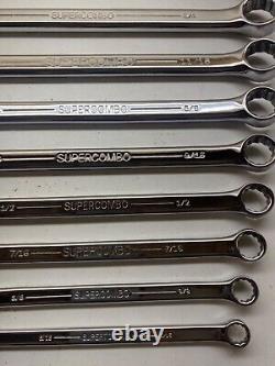 New Williams 15pc Combination Wrench Set SUPERCOMBO Non-Ratcheting, SAE