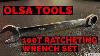Olsa Tools 100t Ratcheting Wrench Set Review