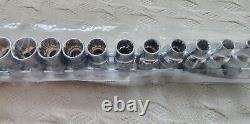 PARTSMASTER DY89310041 UNIVERSAL SOCKET SET SAE/Metric 3/8 DRIVE, 21 PIECE