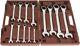 Paramount 13 Piece Ratcheting Combination Wrench Set, Inch Sizes 1/4 To 1