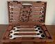 Paramount 13 Piece Ratcheting Combination Wrench Set, Inch Sizes 1/4 To 1