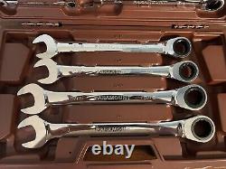 Paramount 13 Piece Ratcheting Combination Wrench Set, Inch Sizes 1/4 to 1
