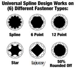 Platinum 13pc METRIC Reversible Ratcheting Spline Crowfoot Wrench Set #99730