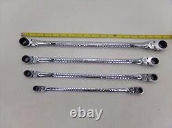 Platinum 4 Pc. X-Long Flex Head Rachet Wrench Set-12 Point SAE- Great Set