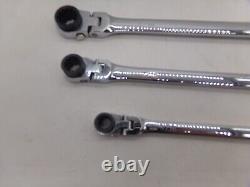 Platinum 4 Pc. X-Long Flex Head Rachet Wrench Set-12 Point SAE- Great Set