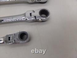 Platinum 4 Pc. X-Long Flex Head Rachet Wrench Set-12 Point SAE- Great Set