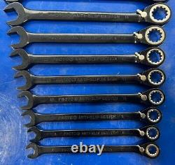 Proto 13pc Metric Ratcheting Wrench Set Reversible 7mm 19mm NEW