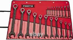 Proto 20 Piece, 7/32 to 1-1/2, 12 Point Combination Wrench Set Measurement