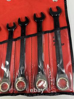 Proto 9 Piece JSCR9 1/4 to 3/4 SAE Ratchet Wrench Set with Pouch
