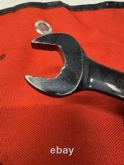 Proto 9 Piece JSCR9 1/4 to 3/4 SAE Ratchet Wrench Set with Pouch